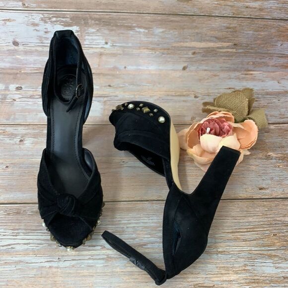 Kenzie2 Open Toe Ankle Strap Classic Pumps    7.5 - Picture 3 of 5